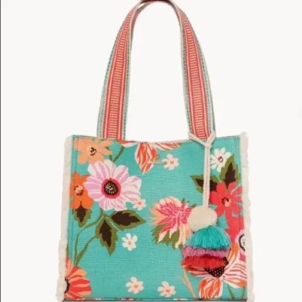 NWT - Spartina 449 Broughton Boho Box Tote